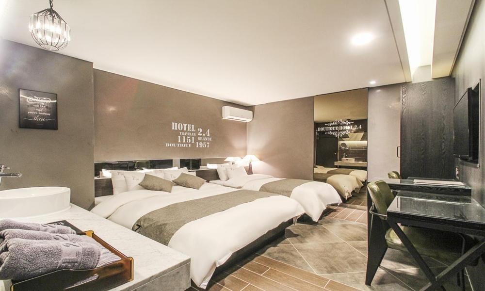Jamsil 2.4 Hotel ソウル特別市 エクステリア 写真